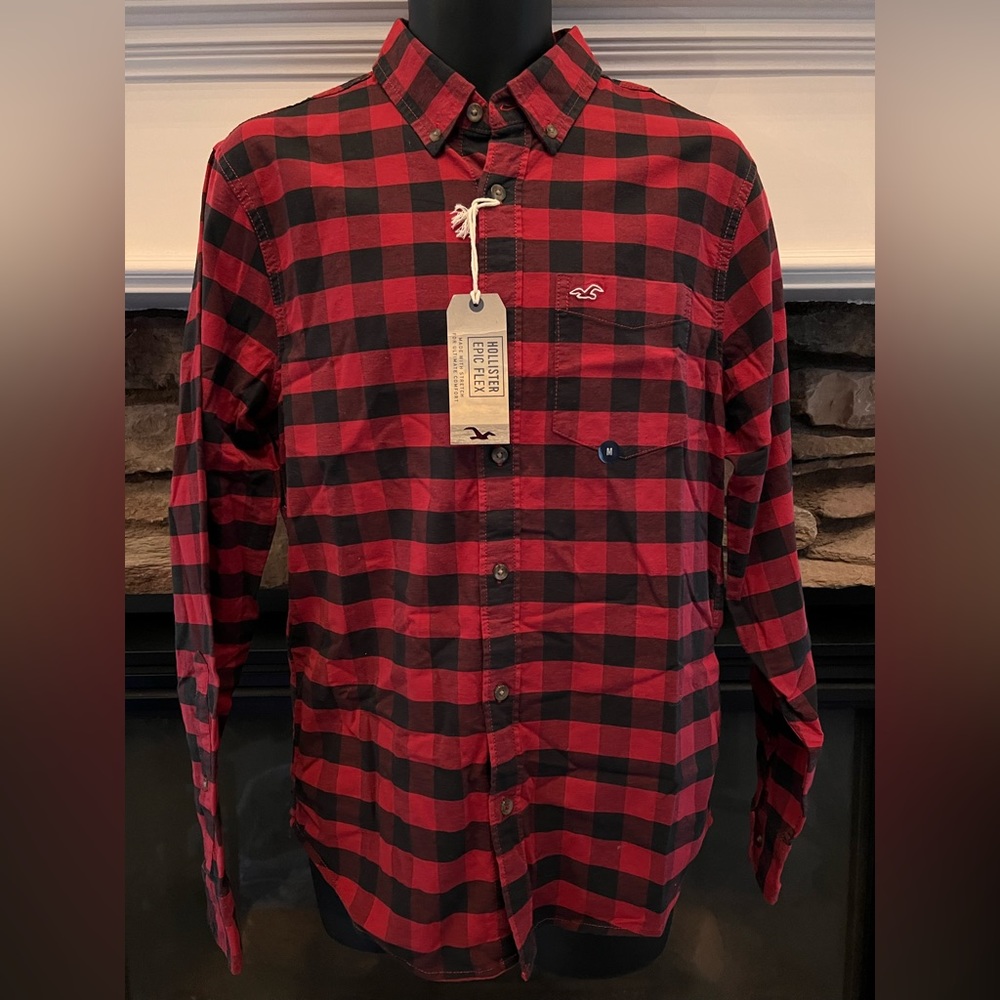 Hollister Epic Flex button down shirt